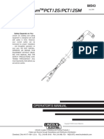 Magnum PCT125/PCT125M: Operator'S Manual