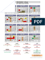 2019-2020 School Calendar