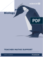 Biology Maths Teacher Guide