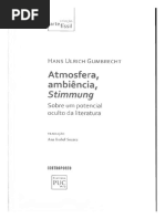 GUMBRECHT - Atmosfera, Ambiencia Stimmung