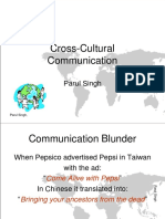 Cross Cultural Comm