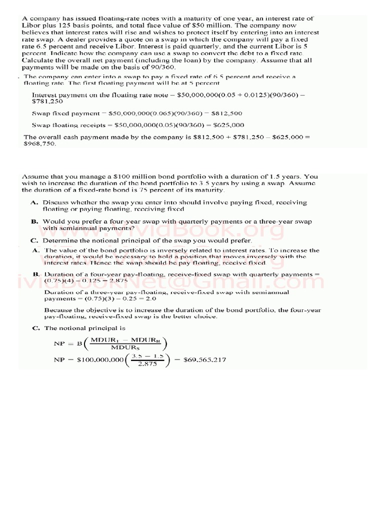 Swap Strategies | PDF