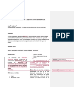 Informe Mineralogia