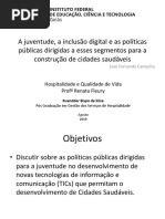 A juventude, a inclusao digital, politicas publicas, cidades saudaveis.pptx