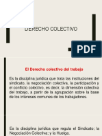 Derecho Colectivo Laboral