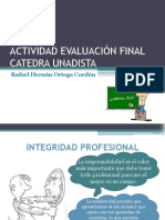 Actividad Evaluación Final Catedra Unadista