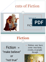 English - Elements of Fiction