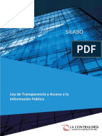 01. Silab Ley Transparencia Acceso Inform