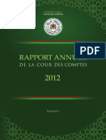 Rapport Annuel de La Cour Des Comptes, 2012 (Version Française) - Global