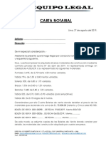 Carta Notarial