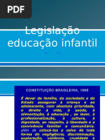 Educação Infantil Legislação