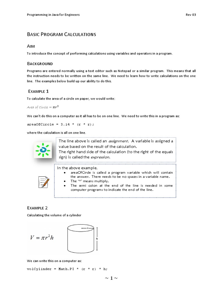 Asic Rogram Alculations: Assignment | PDF | Computer Program | Programming