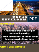 Urban Environments