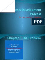 The Thesis Development Process
