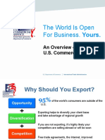 The World Is Open For Your Business: An Overview of Exporting Opportunities
