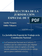 Jurisdicción de Derecho de Trabajo