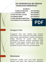 Asuhan Keperawatan Ibu Dengan Gangguan Menstruasi