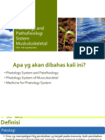 Pathologi dan Patofisiologi Sistem Muskuloskeletal