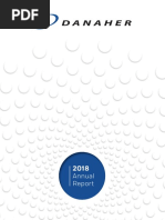 Danaher Annual Report 2018