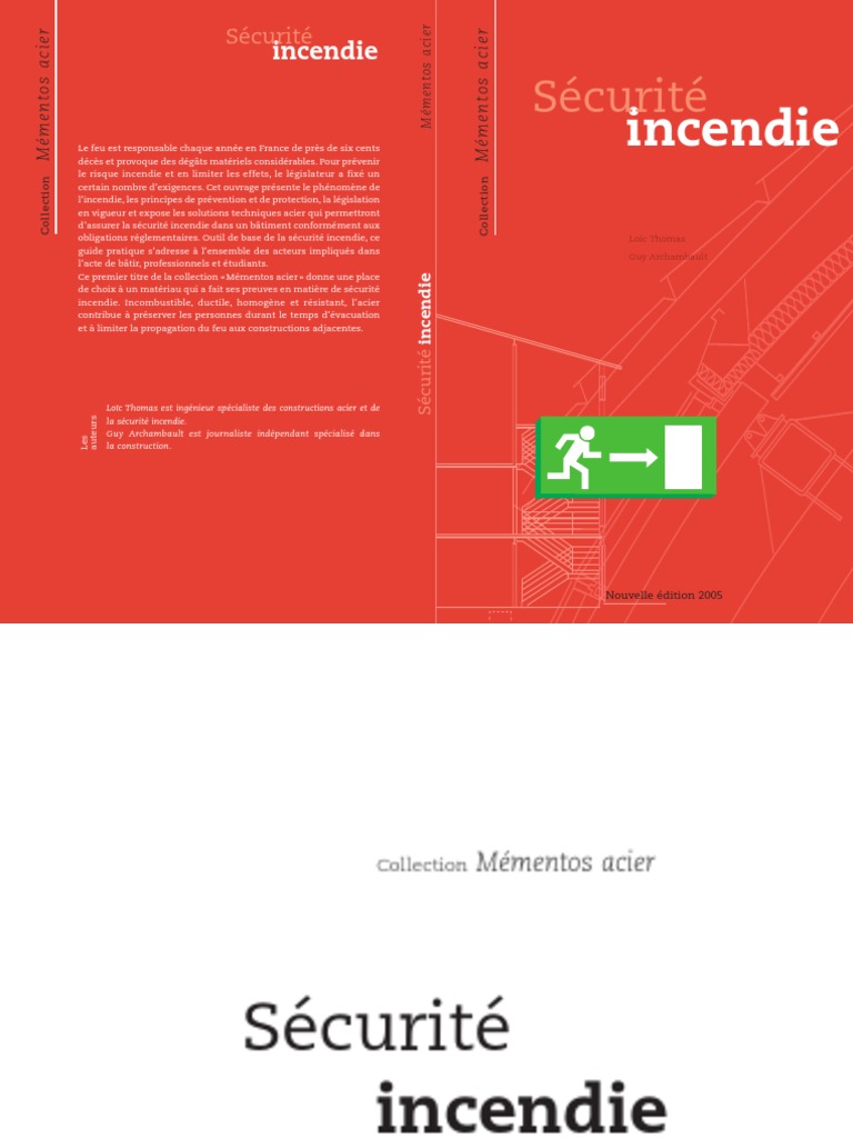 GUIDE Securite Incendie 2005-OTUA | PDF | Technologie et ingénierie