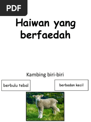 Haiwan Yang Berfaedah 1 2 2 Pdf