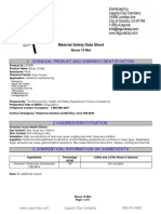 Chemical Product and Company Identification: Material Safety Data Sheet