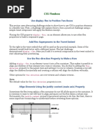 CSS Flexbox: Use Display: Flex To Position Two Boxes