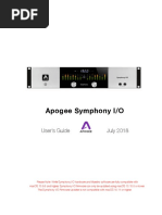 Apogee Simphony