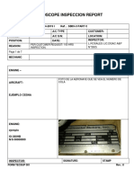 Borescope Inspeccion Report