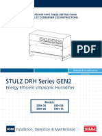 STULZ DRH Humidification GEN2 IOM PDF