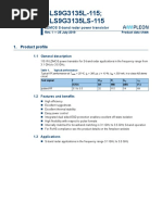 BLS9G3135L-115 BLS9G3135LS-115: 1. Product Profile