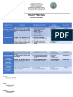 Project Proposal: (School Year 2019-2020)