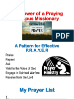 CMT Prayer and Intercession 1