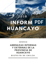 Informe de Huancayo 2018 PDF