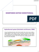 Komponen Sistem Hidrotermal Komponen Sistem Hidrotermal
