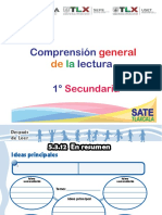 Comprension General de La Lectura Secu PDF