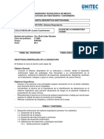 Carta Descriptiva "Sistema Respiratorio" 20-1