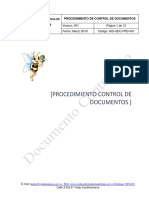 Procedimiento Control de Documentos