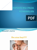 Hipertensi Pada Kehamilan