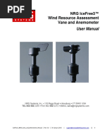 IceFree3 WRA Vane and Anemometer Manual