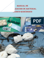 Manual de Preparacion de Material Medico Quirurgico