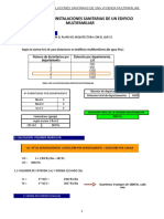 149189945 Trabajo de Sanitarias Calculo de Tuberias Xls