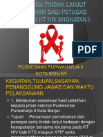 Rencana Tindak Lanjut (RTL) Pelatihan Kt-Hiv