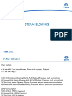 Steam Blowing Process