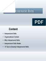 Interpersonal Skills