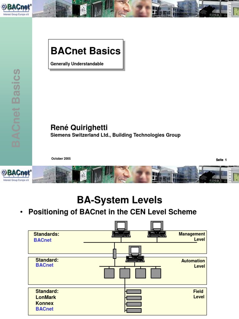 BACnet Protocol Overview and Basics | PDF | Internet Protocol Suite ...