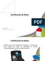 Certificación de redes: Verificación del cableado