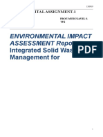 Environmental Impact ASSESSMENT Report For: Integrated Solid Waste Management For