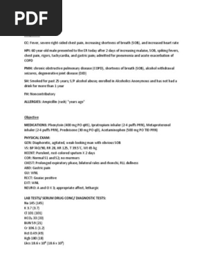 SOAP NOTE