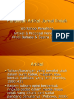 Penulisan Artikel Jurnal Ilmiah.ppt